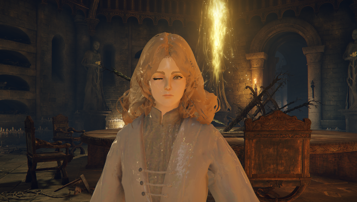 《艾尔登法环》老婆梅琳娜替换占星术师无油光版MOD截图