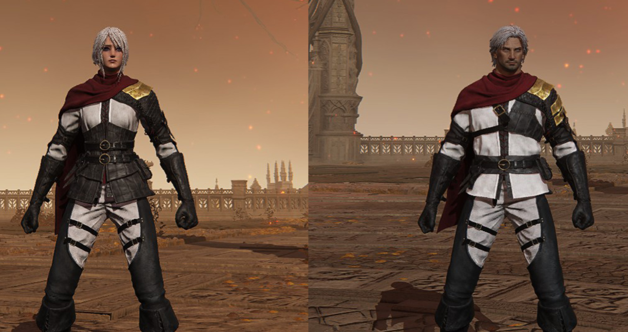 《艾尔登法环》更好看的皮革套装MOD截图