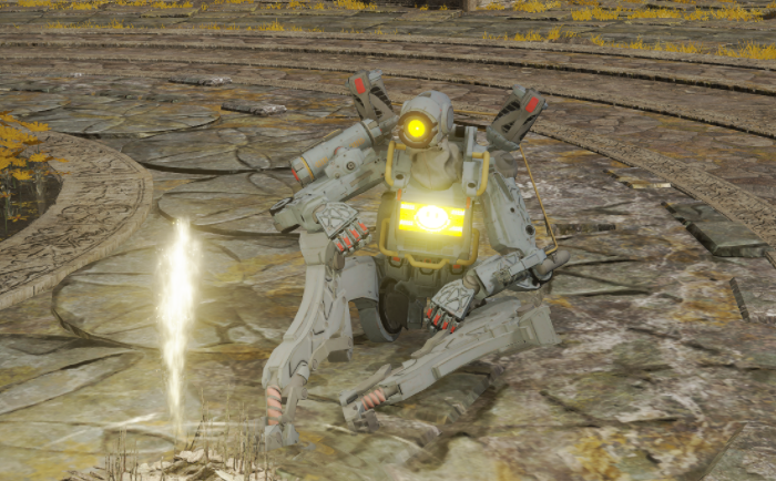 《艾尔登法环》探路者机甲取代大树守卫套装MOD截图