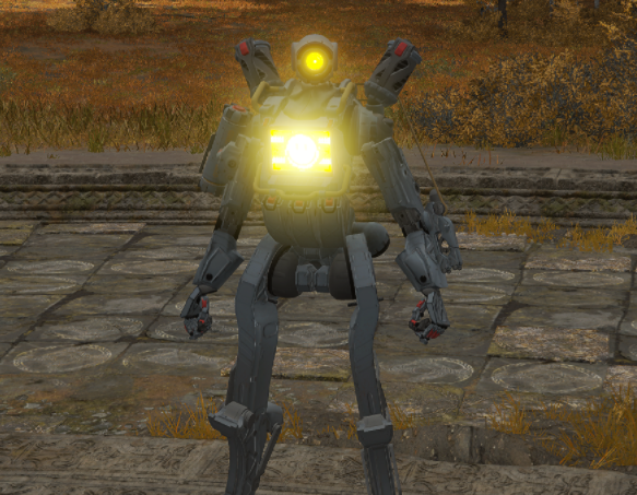 《艾尔登法环》探路者机甲取代大树守卫套装MOD截图