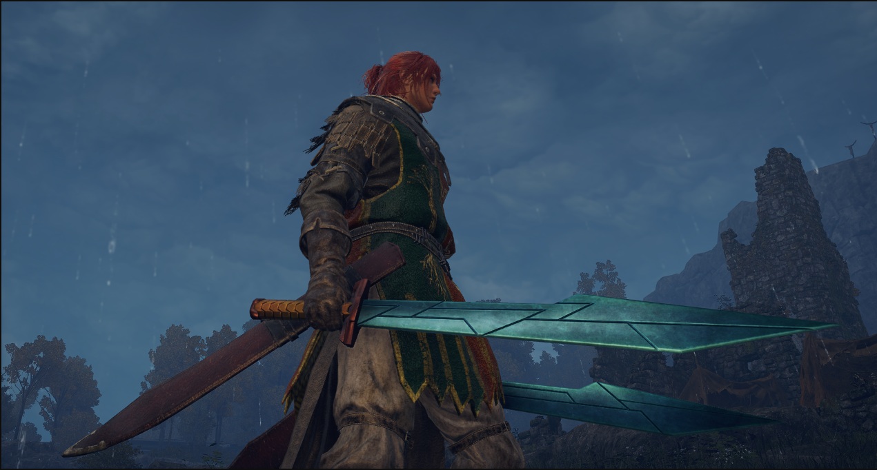 《艾尔登法环》雷神3竞技场双刀MOD截图