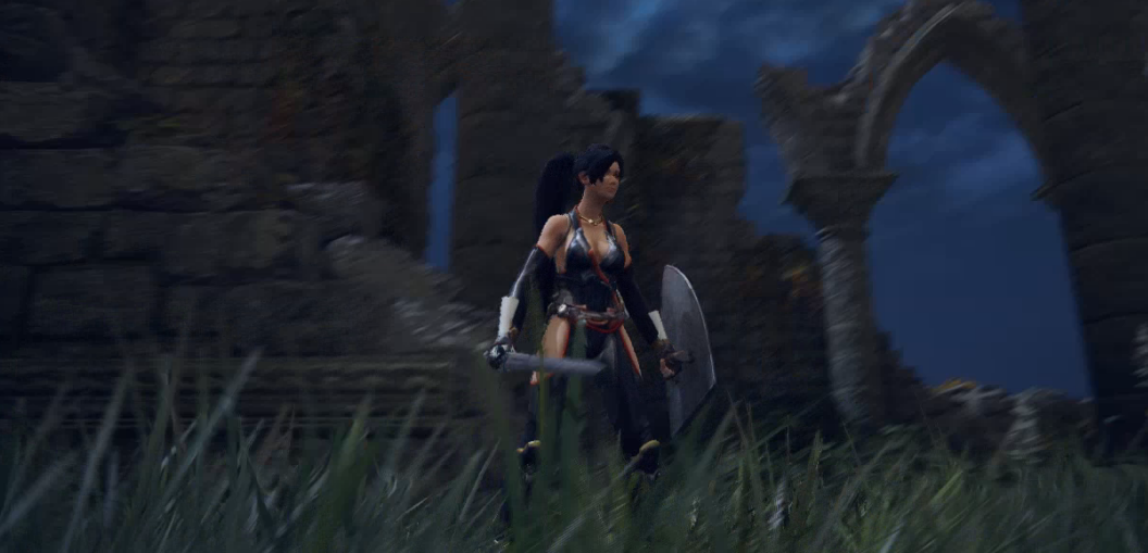 《艾尔登法环》忍龙女忍者替换流浪骑士MOD截图