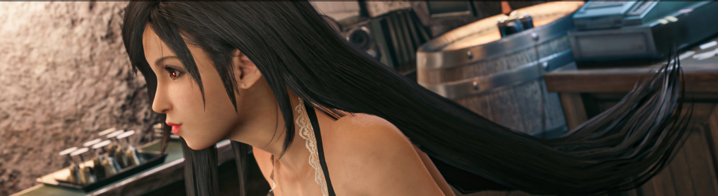 《最终幻想7：重制版》蒂法美妆居家女仆MOD截图