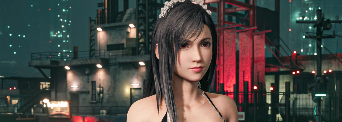 《最终幻想7：重制版》蒂法美妆居家女仆MOD截图