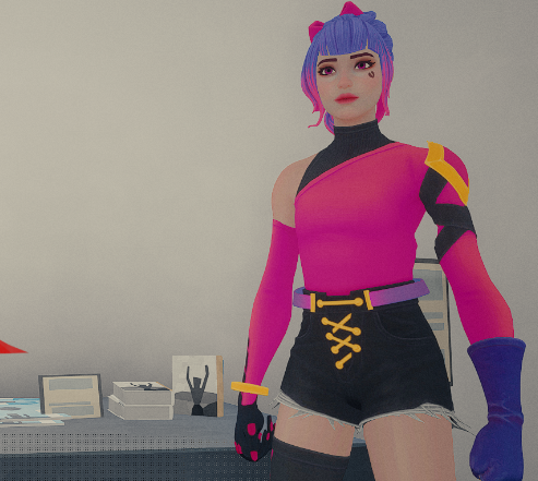 《师父》堡垒之夜特蕾莎取代女角色MOD截图