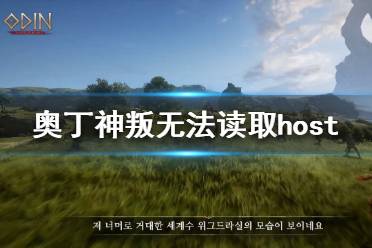 《奥丁神叛》无法读取host怎么办