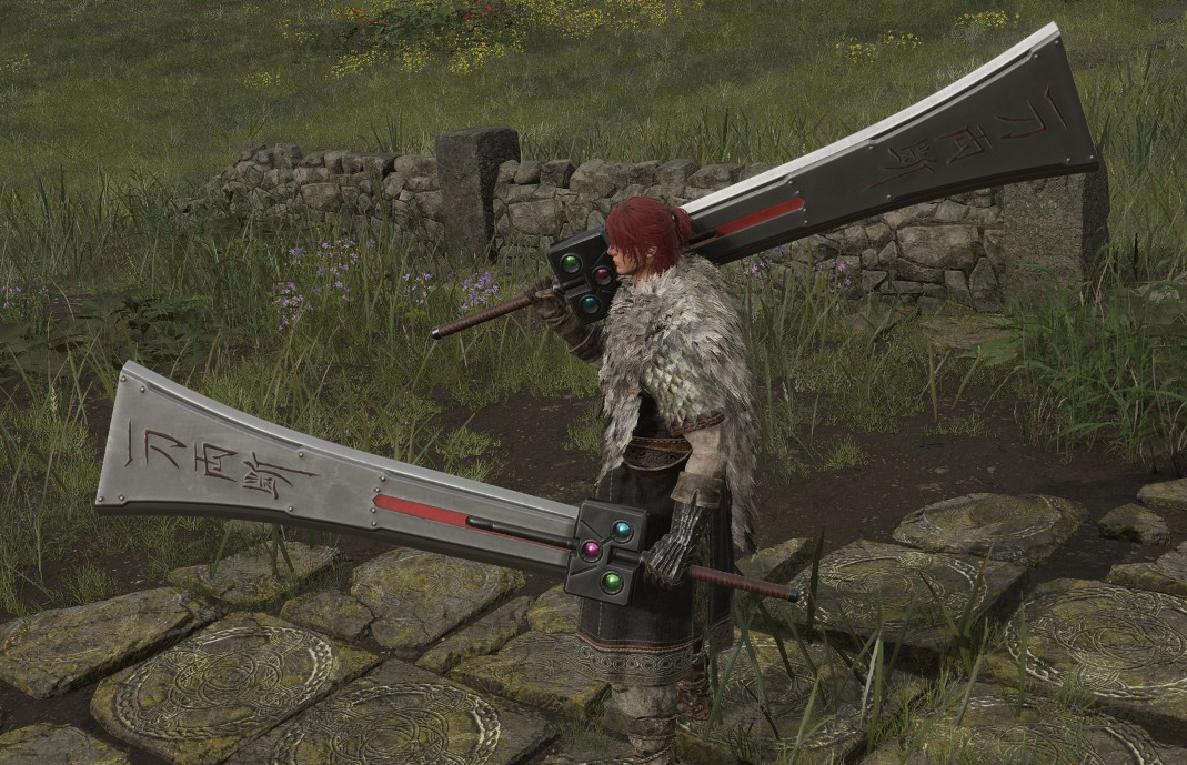 《艾尔登法环》最终幻想7克劳德大剑MOD截图