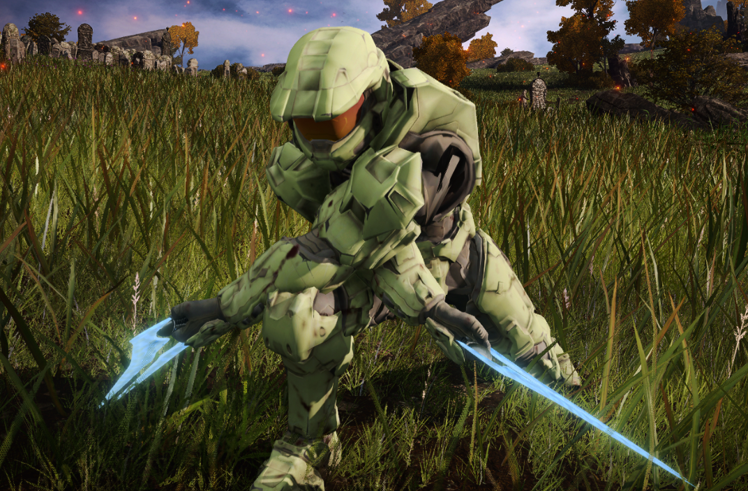 《艾尔登法环》光环士官长动力铠甲MOD截图