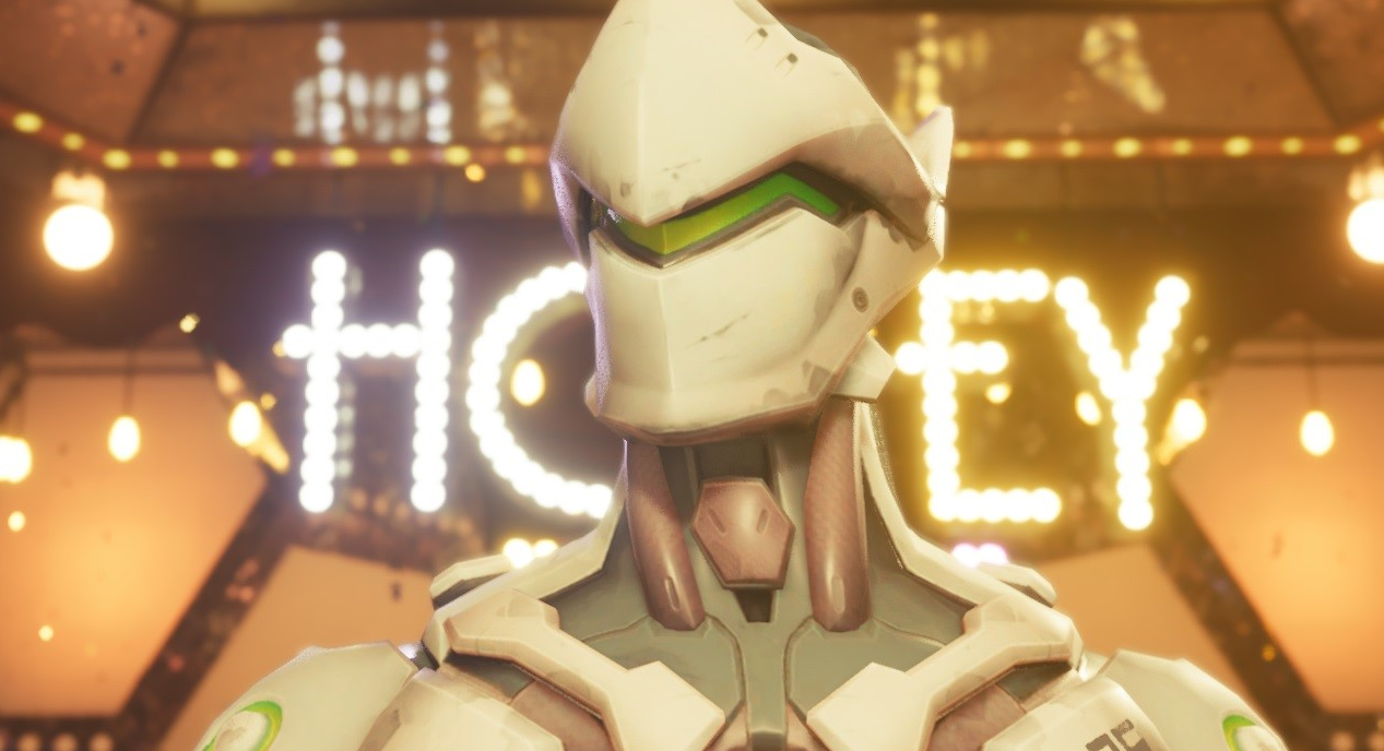 《最终幻想7:重制版》守望先锋源氏替换克劳德MOD截图