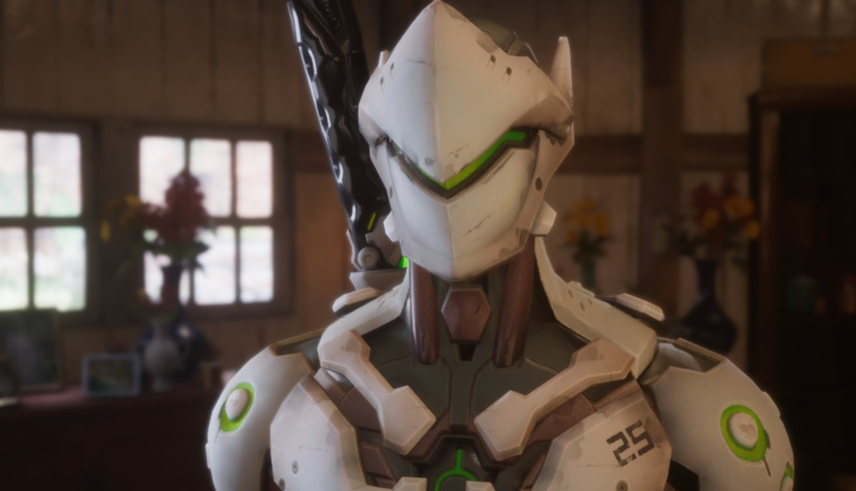 《最终幻想7:重制版》守望先锋源氏替换克劳德MOD截图