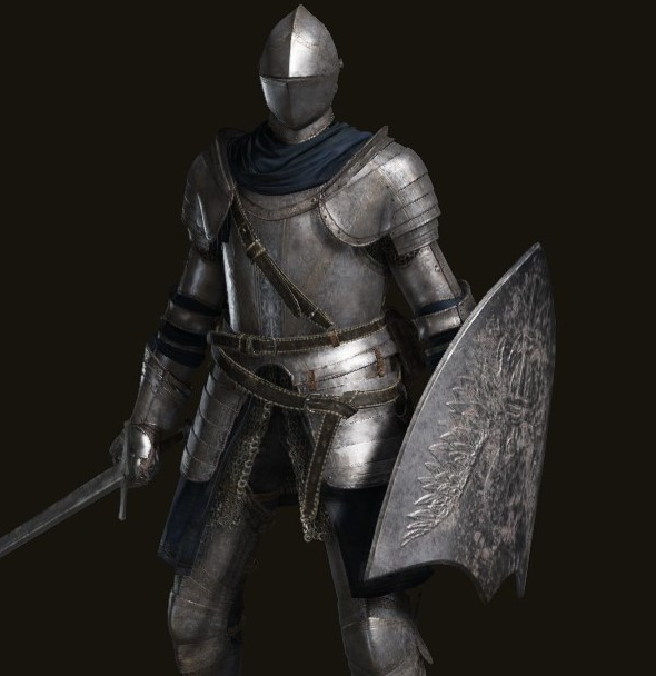 《艾尔登法环》深蓝色骑士铠甲MOD截图