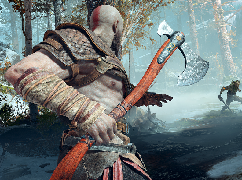 《艾尔登法环》战神4利维坦战斧替换高地斧MOD截图