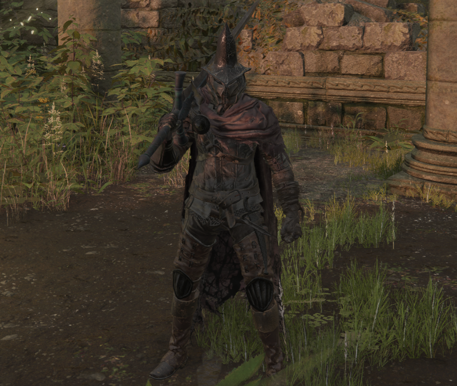 《艾尔登法环》黑魂3深渊监视者套装MOD截图