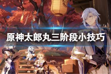 《原神》太郎丸怎么打