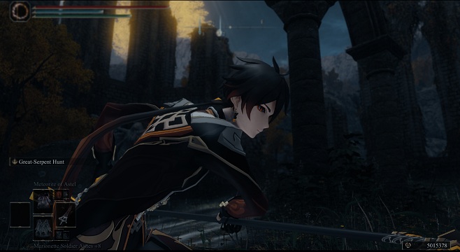 《艾尔登法环》摩拉克斯替换拉塔恩红发头盔MOD截图