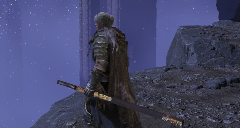 《艾尔登法环》古风武器唐刀取代打刀MOD截图