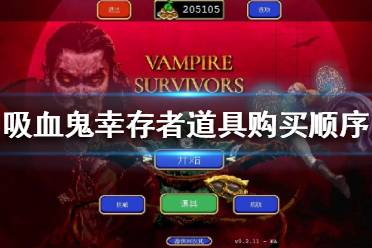 《吸血鬼幸存者》道具购买如何选择