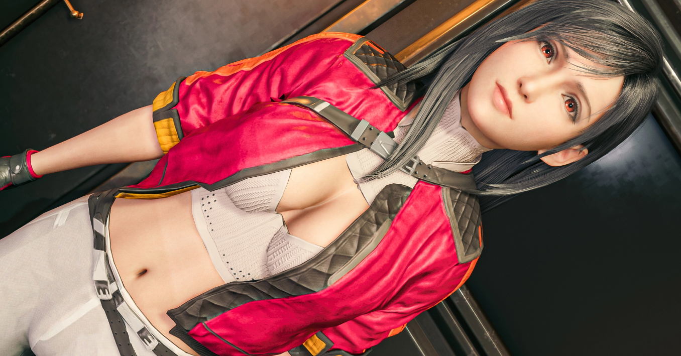 《最终幻想7：重制版》蒂法cos侠盗公司RoninMOD截图