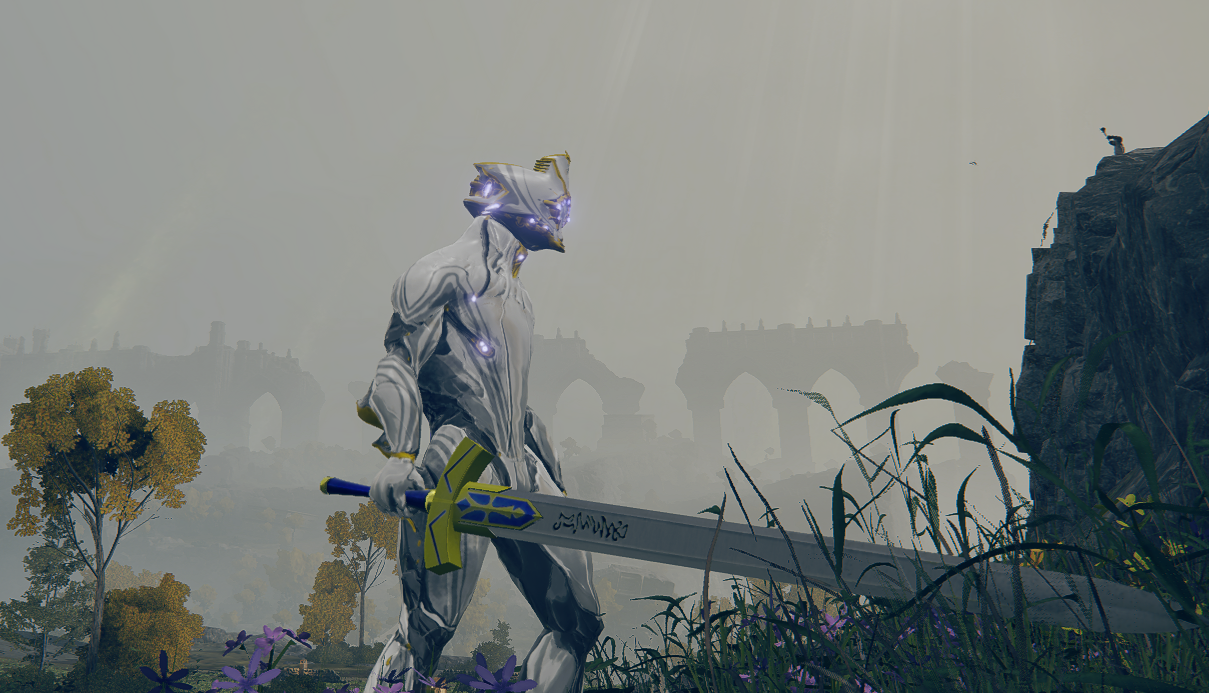 《艾尔登法环》星际战甲圣剑套替换鳞片套装卡利亚权杖MOD截图