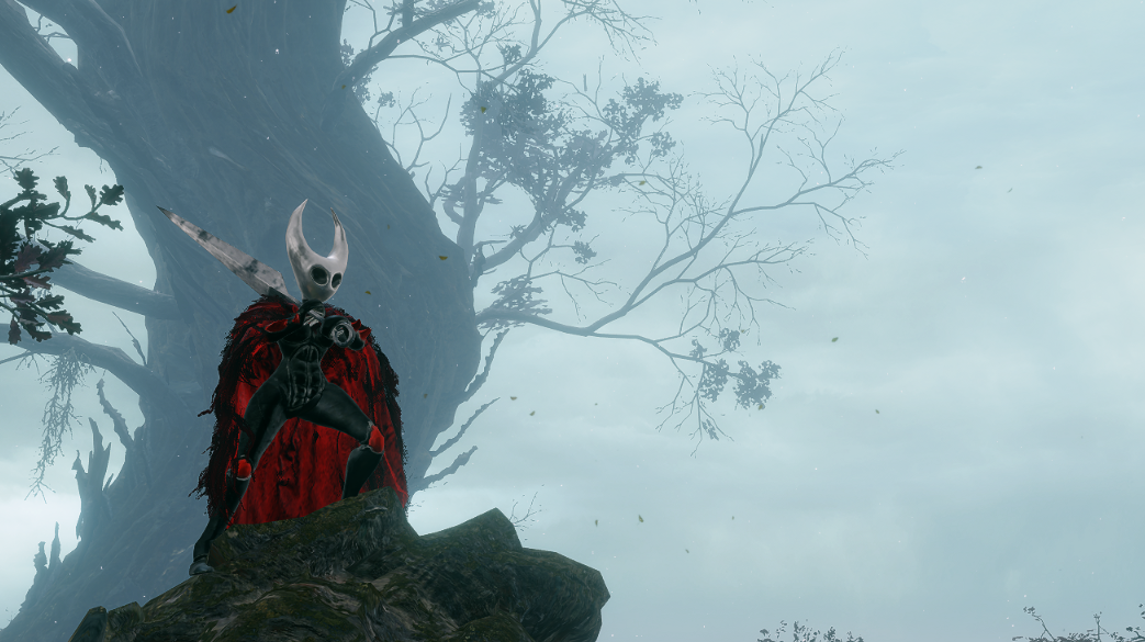 《艾尔登法环》空洞骑士2大黄蜂替换半狼布莱泽套装MOD截图