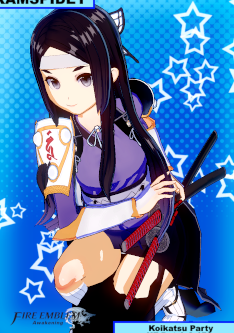 《恋活Sunshine》黑发可爱少女武士MOD截图