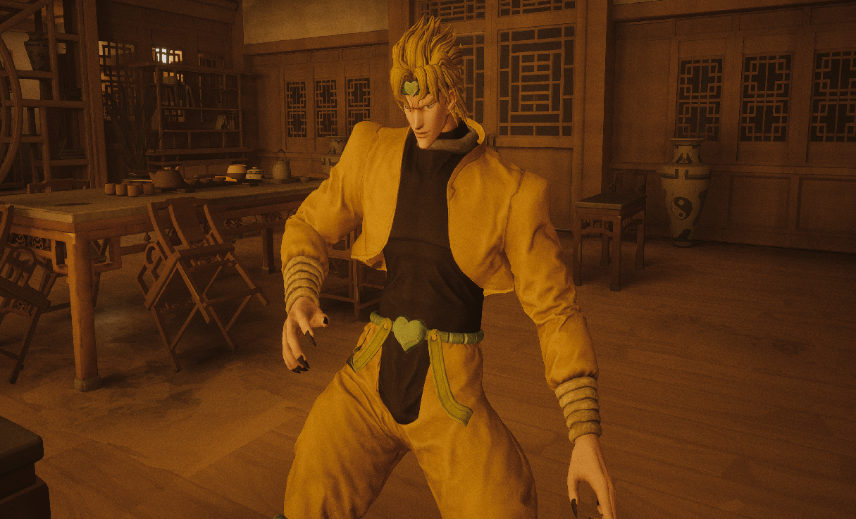 《师父》男性可扮演JOJO第三部迪奥MOD截图