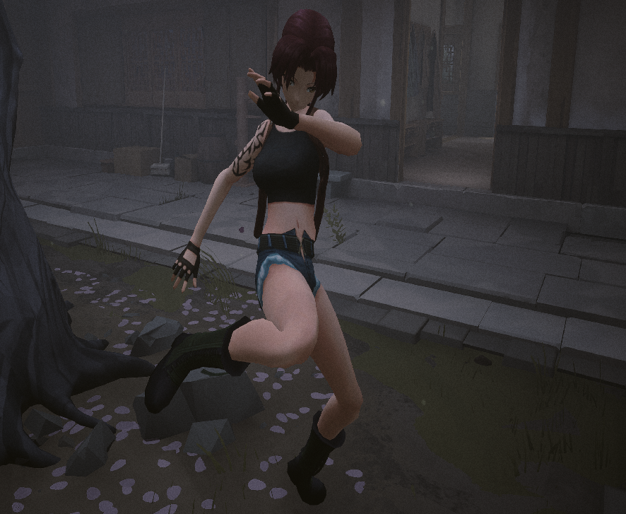 《师父》日漫黑礁女特工莱薇取代女主角MOD截图