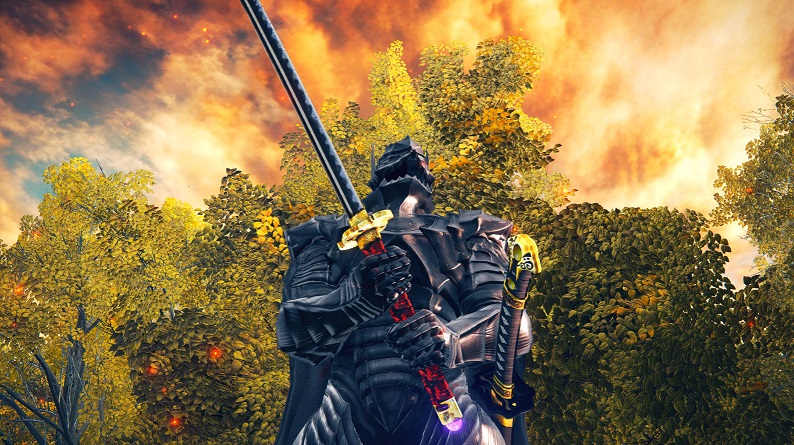 《艾尔登法环》忍者龙剑传邪神剑替换尸山血海MOD截图