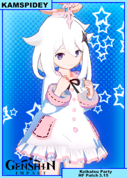 《恋活Sunshine》可爱连衣裙派蒙MOD截图