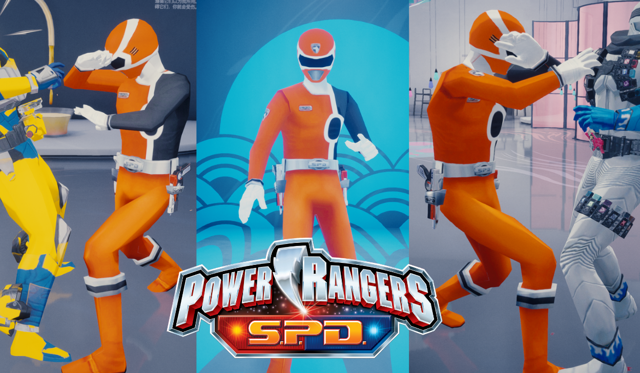 《师父》恐龙战队橙色战士取代男主角MOD截图