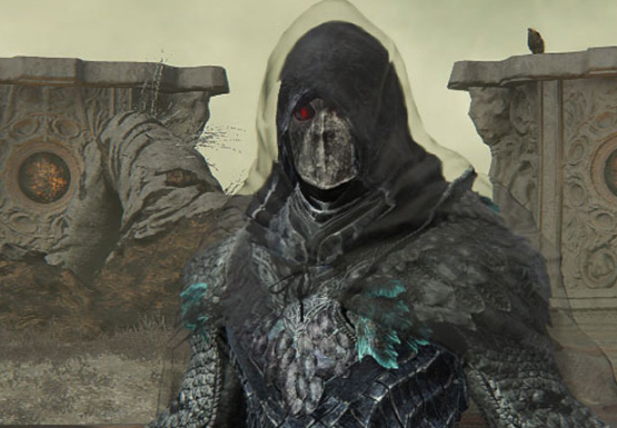 《艾尔登法环》黑刀铠甲炫酷发光眼睛美化MOD截图