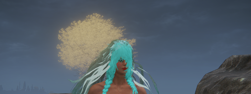 《艾尔登法环》四种带物理效果的长发MOD截图