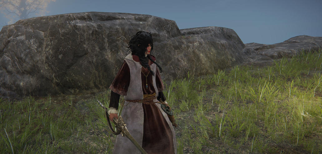 《艾尔登法环》四种带物理效果的长发MOD截图