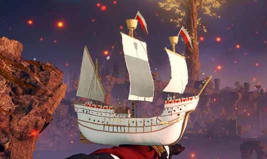 《艾尔登法环》皇家战舰取代藏身面具v1.1MOD截图