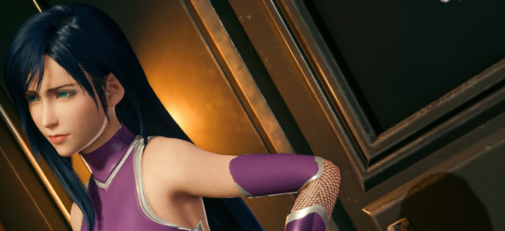 《最终幻想7:重制版》蒂法绝美cos对魔忍井河阿萨姬MOD截图