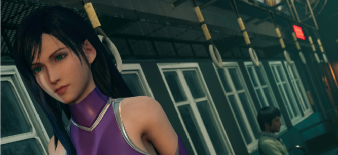 《最终幻想7：重制版》蒂法清纯素颜cos对魔忍井河阿萨姬MOD截图