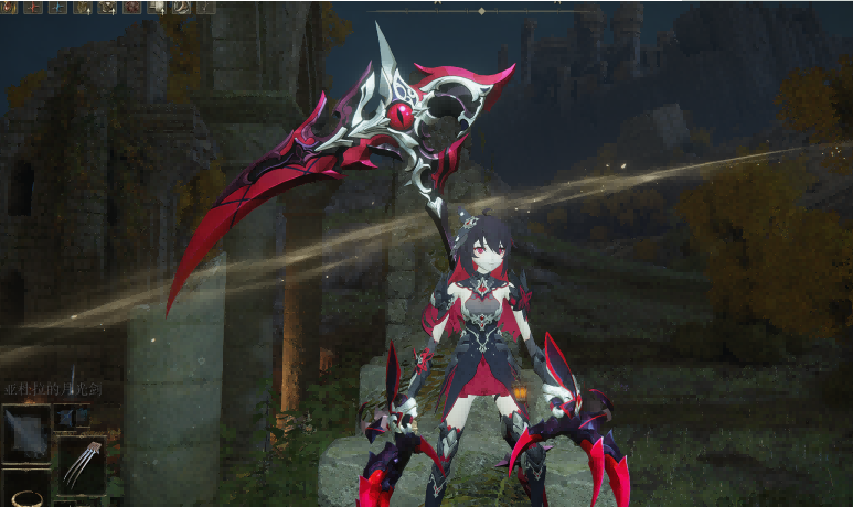 《艾尔登法环》崩三希尔魇夜星渊装甲替换鳞片盔甲熔炉套装MOD截图