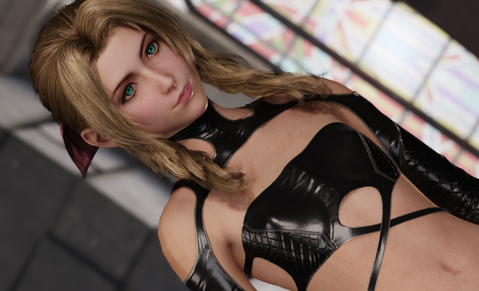 《最终幻想7：重制版》爱丽丝黑色娇小女王v1.1MOD截图