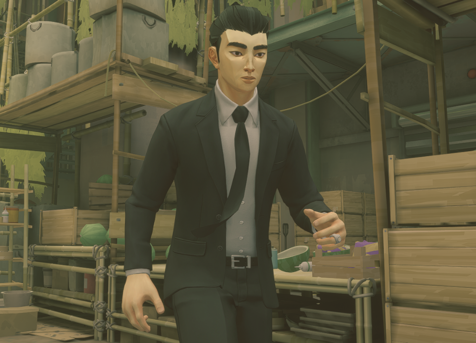 《师父》男主角物理效果黑西装MOD截图