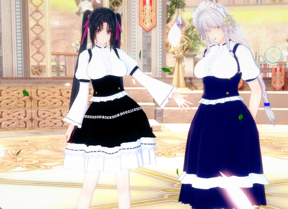 《恋活Sunshine》FGO黑发双马尾魔王利维坦塞拉芙尔MOD截图