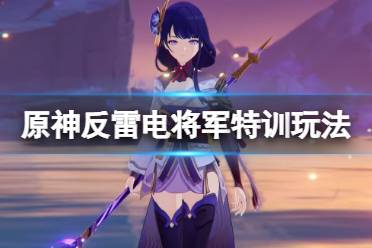 《原神》反雷电将军特训怎么躲