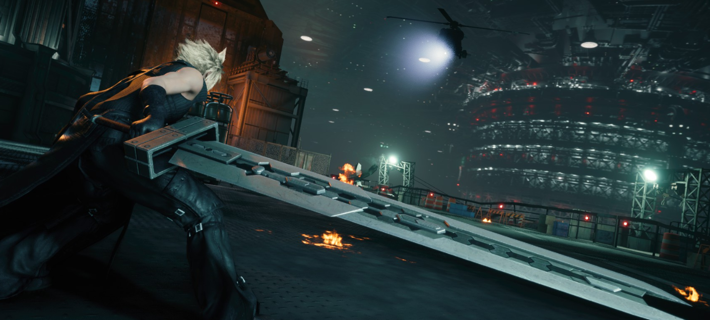 《最终幻想7：重制版》克劳德三种圣子降临六式大剑MOD截图