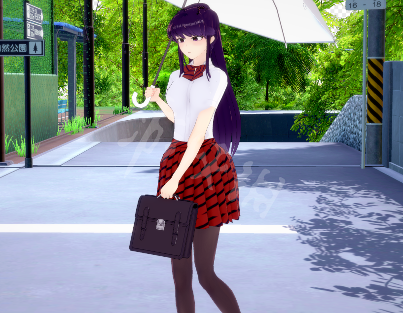 恋活sunshine人物卡无口古见同学分享无口古见同学怎么捏