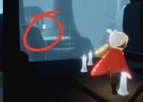 《光遇》雨林害羞先祖位置图解