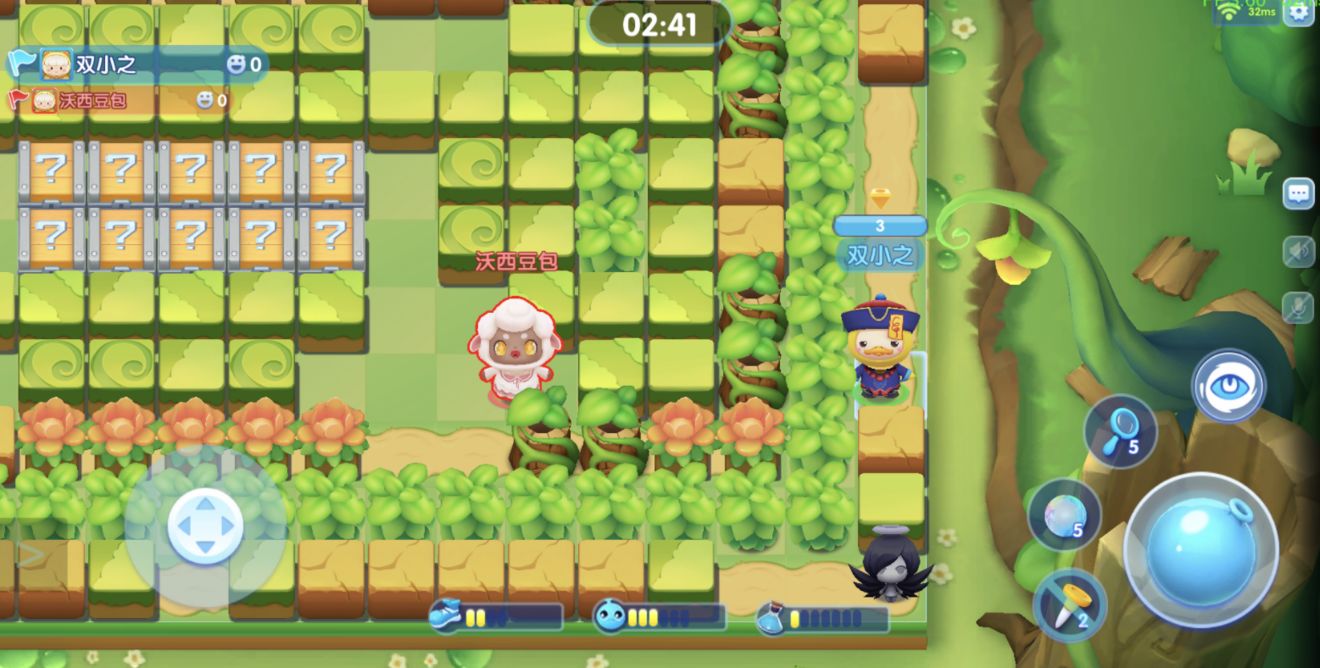 《全民泡泡超人》迷幻森林怎么过
