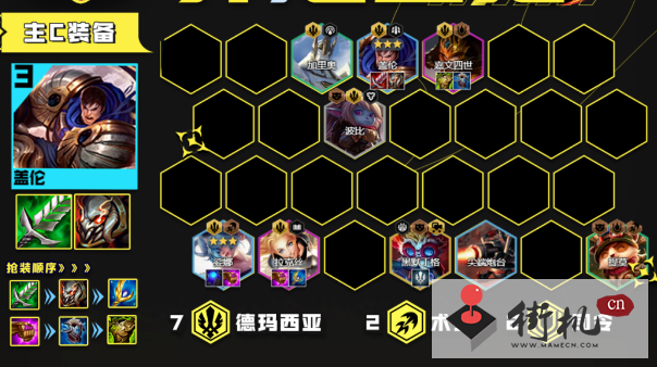 《云顶之弈》13.16开飚盖伦阵容搭配攻略