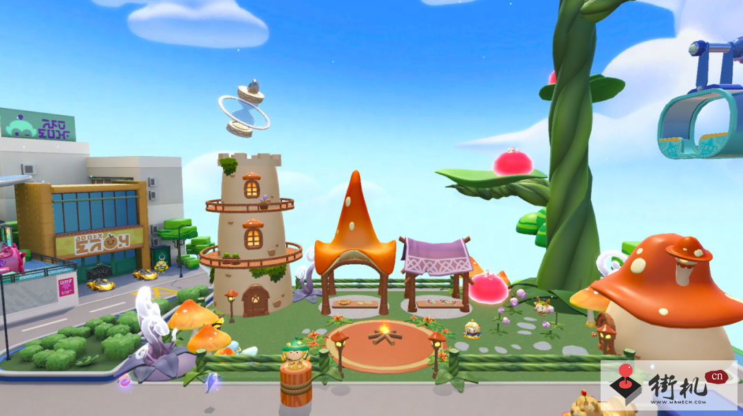 《蛋仔派对》奇境森林区域鉴赏