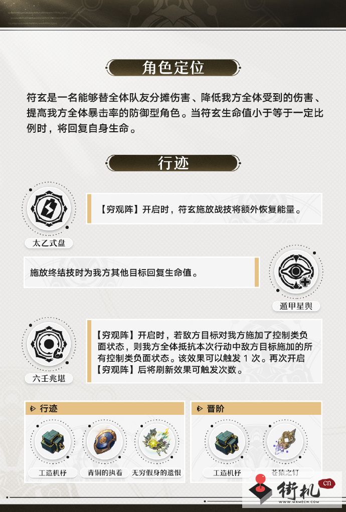 《崩坏星穹铁道》符玄材料汇总