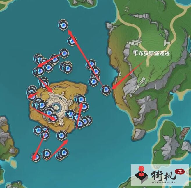 《原神》初露之源采集路线一览